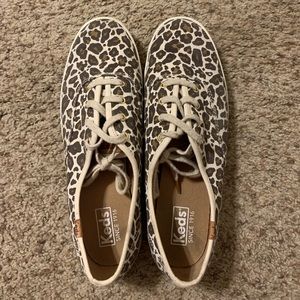 Leopard print keds
